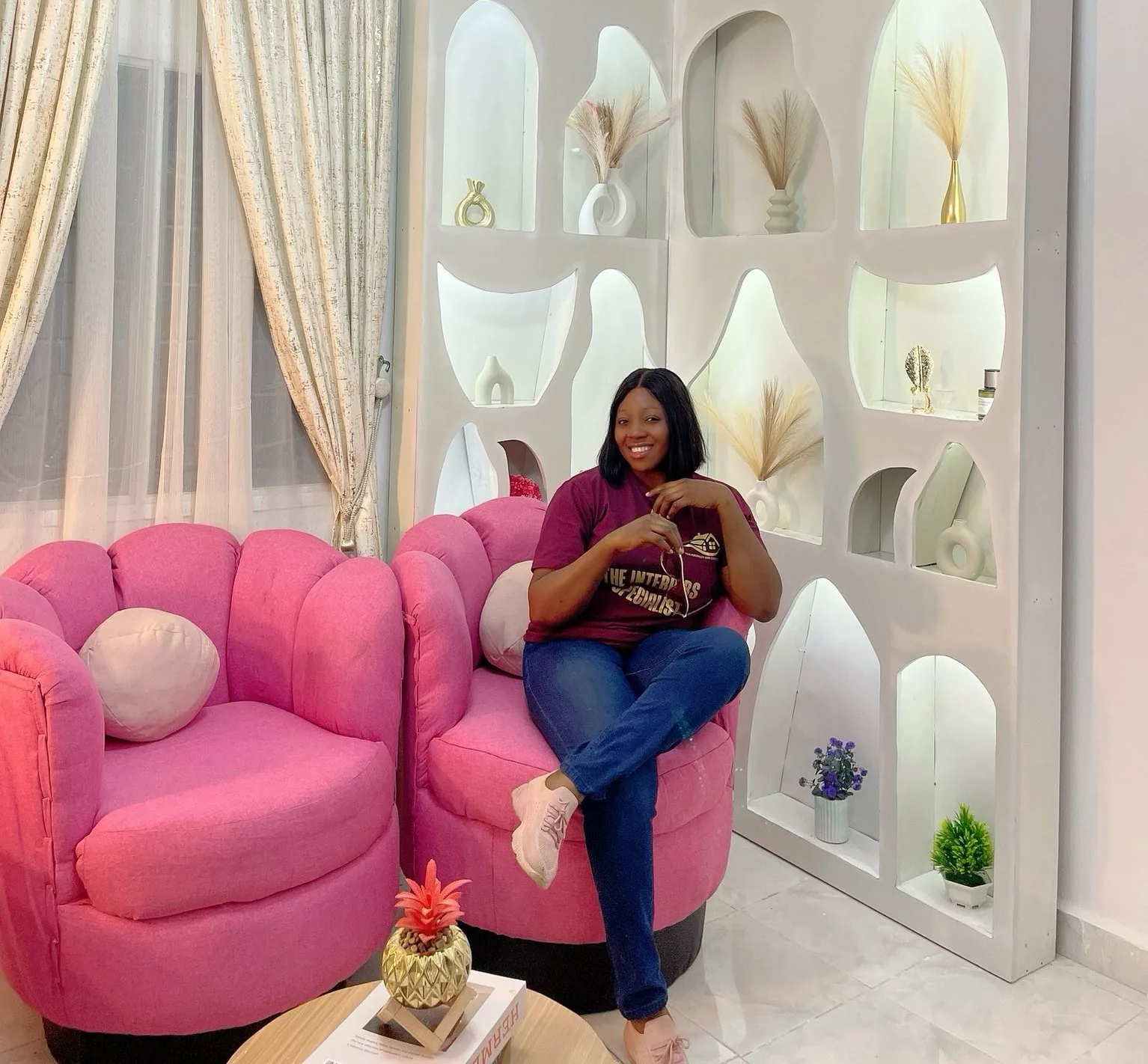 Luxury interior design by Sleekrealm Interiors in Jos